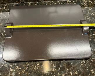 C103 - $55. Emile Henry Rectangular Pizza Stone with handles. 13.75" x 18". Very gently used once - looks almost new!
