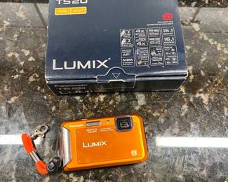 C42 - $35. Panasonic Lumix TS20 Digital Camera. 16.1 mp. 