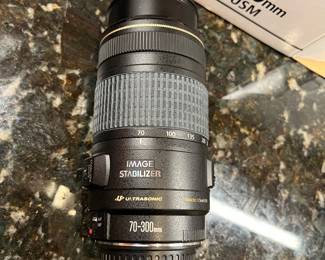 C44 - $125. Canon EF 70-300mm f/4-5.6 IS USM