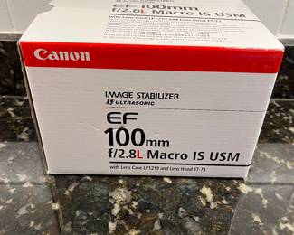 C43 - $400. Canon EF 100mm f/2.8L Macro IS USM