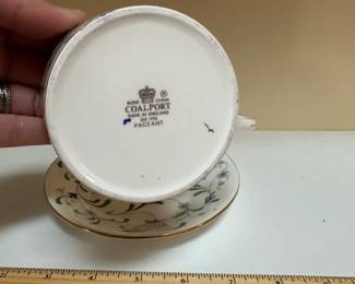 C89 - $8. Coalport Pageant Cup & Saucer. 