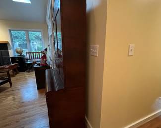 C7 - $325. Antique Secretary Bookcase - moves in 1 Piece! Measures 38” wide x 21.5” deep x 79.5 tall. 