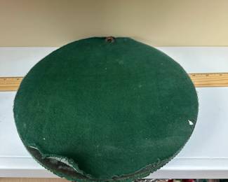 C58 - $40. Mayan Sun Calendar Wall Hanging (I believe this is crushed Malachite)