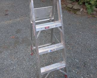 C111 - $40. All American Ladder Model A304. 4'. 200#. 