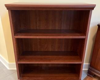C48 - $35.  Single Bookcase. Measures 36" x 14" x 44.25" tall. Shelves are adjustable. 