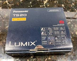 C42 - $35. Panasonic Lumix TS20 Digital Camera. 16.1 mp. 