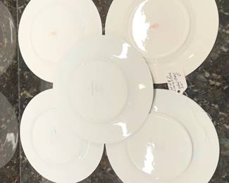 C101 - $25. Set of 5 Villeroy & Boch Salad Plates. 8.25"