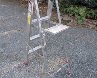 C111 - $40. All American Ladder Model A304. 4'. 200#. 