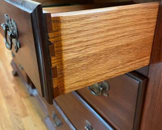 C4 - $175. Pennsylvania House 12 Drawer Dresser. Measures 64.25” wide x 20.25” deep x 34” tall