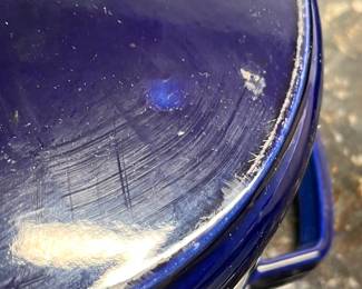 C19 - $225. Staub Made in France #28. 7 Qt Cast Iron Braise & Grill. 