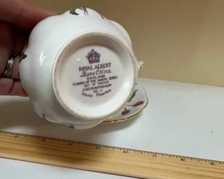 C85 - $8. Royal Albert Chrysanthemum Cup & Saucer. 