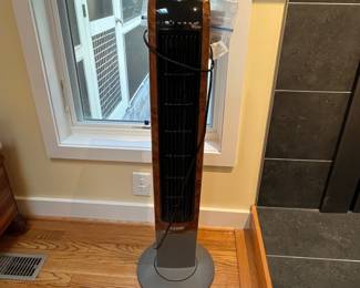 C26 - $40. Lasko Wind Curve Fan. 42" with Ionizer. Model 2654. 