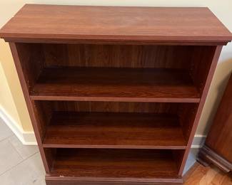 C48 - $35.  Single Bookcase. Measures 36" x 14" x 44.25" tall. Shelves are adjustable. 