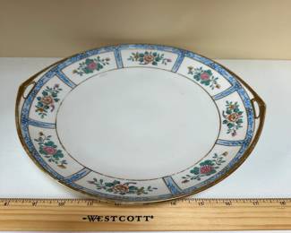 C62 - $12. RC Hand Painted Nippon Serving Plate. Overall very good condition!