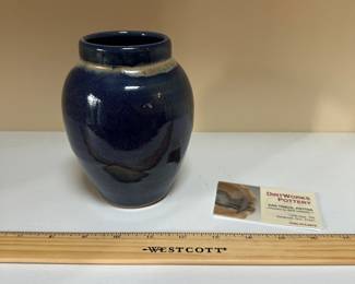 C78 - $15. Pottery Vase from Dirtworks Pottery - NC. 