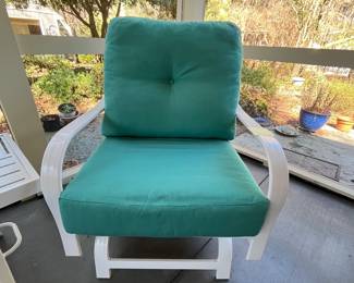 Each Chair measures 30" wide x 29" deep x 35.5" tall. 