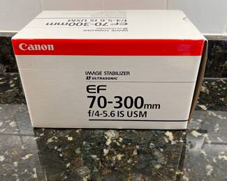 C44 - $125. Canon EF 70-300mm f/4-5.6 IS USM