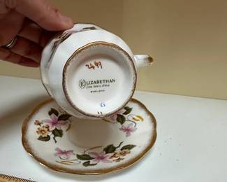 C86 - $8. Elizabethan Cup & Saucer. 