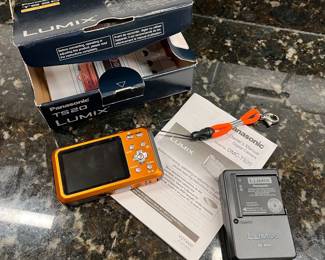 C42 - $35. Panasonic Lumix TS20 Digital Camera. 16.1 mp. 