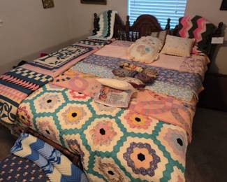 Handmade quilts galore