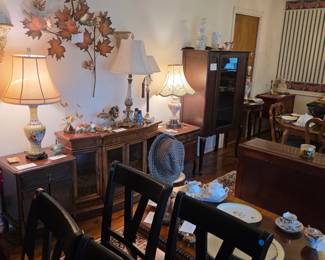 Lots of great furniture - antique and modern