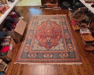 100% Virgin Wool rug made in West Germany