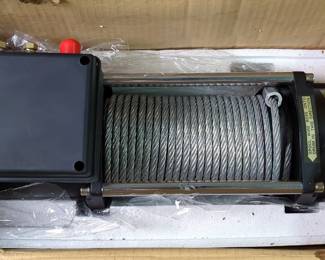 Cummins Tools 8000lb Car Winch, 12V 