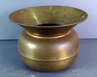 Vintage Brass Spittoon