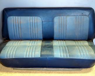 Automotive Vinyl Bench Seat 