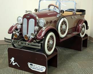 American National Lincoln Tandem Pedal Car Ride-On Toy