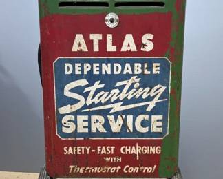 Atlas Dependable Starting Service Fast Charger And Capacitester