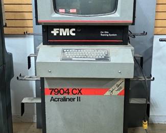 FMC 7904 CX Acraliner II Wheel Alignment On-Site Training System, John Bean Signature Series