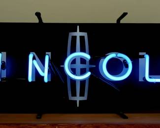 Lincoln Automotive Neon Sign