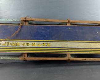 Silver Streak Sled By Garton With Hodgdon Powder Company Label 