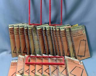 Tuff-Skin Plastic-Coated Battery Hold-Downs, Approx Qty 27