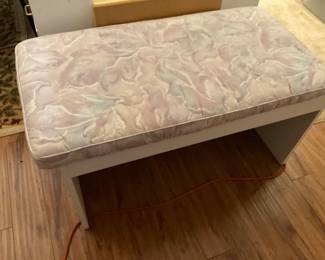White bench $20