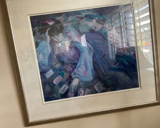 Art litho, artists proof $50