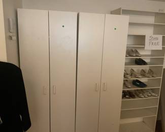 White cabinets $20 ea
