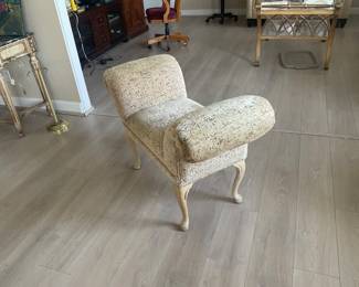 Upholstered bench $15