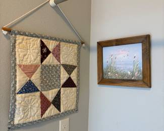 Textile art, painting