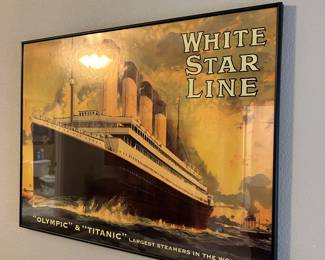 Titanic wall art