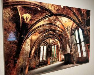 Glass wall art