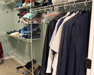 Men’s and women’s clothing and shoes