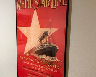 Titanic wall art