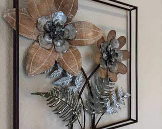 Metal wall art