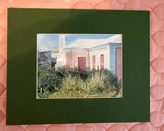 Carole Holding Bermuda Watercolor Print