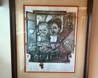 Hummel "Little Shopper" Print