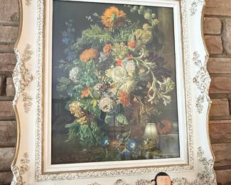 Jan Van Huysum Style Floral Still Life Print