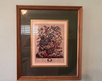 Robert Furber "Twelve Months of Flowers" Botanical Print - May