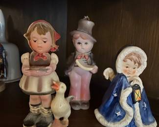 Vintage Hummel-Style Porcelain Figurines